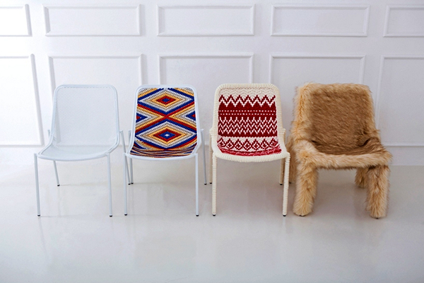 Коллекция одежды для стульев Clothed chairs, дизайн Ын Ён Юнг (Eun Young Jung) 