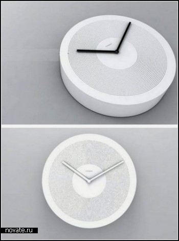 Необычные часы Contour Clock от компании MintPass