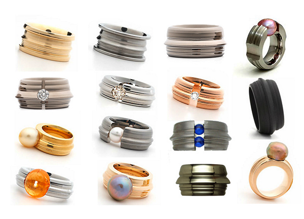 Contura Rings: дизайнерские кольца от Thomas Giesen