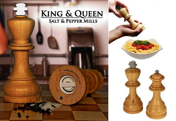 Мельница для перца и соли King&Queen