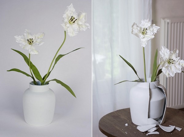 Curious Vase, предусмотрительная ваза с запасными вазами внутри