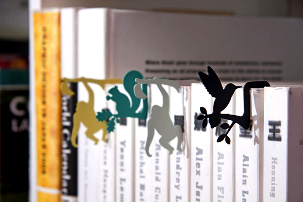 Закладки-зверушки, серия Jungle Bookmark от Dcell