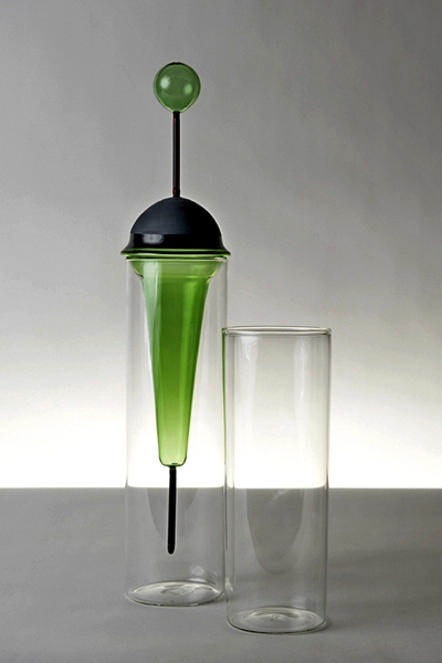 Deriva Glass Collection: стеклянные бокалы и графины с поплавком