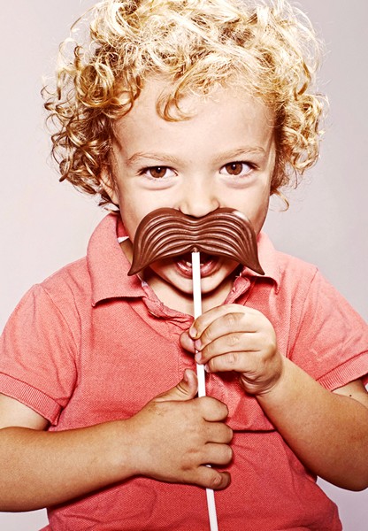 Mr.Chocolate Moustaches, серия шоколадных усов на палочке