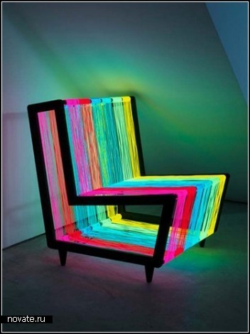 Креативный сияющий стул Disco Chair