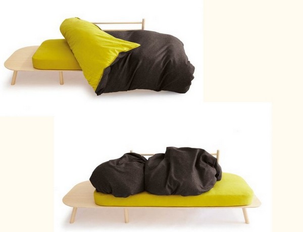 Disfatto, мягкая мебель с мультифункциональным покрывалом