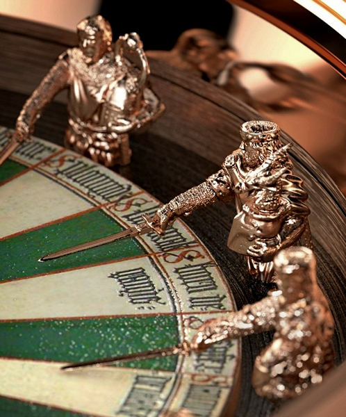 Excalibur Table Ronde, часы рыцарей круглого стола