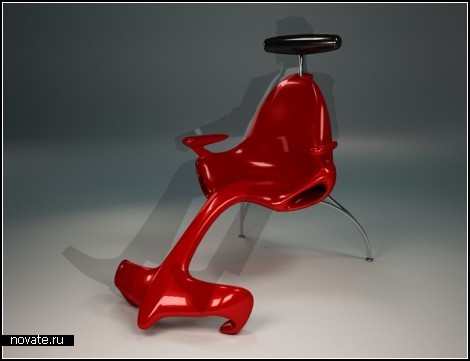 *Кресло-автомобиль* F1 Lounge от дизайнера Александра Криштоффа (Alexander Christoff)