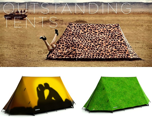 Креативные туристические палатки от FieldCandy