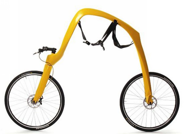 Странный концепт велосипеда-самоката  Fliz Bike