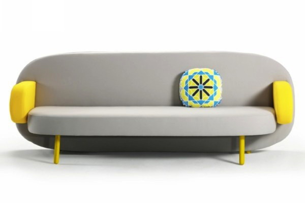 Яркие модные диваны от Карима Рашида, серия Float Sofa