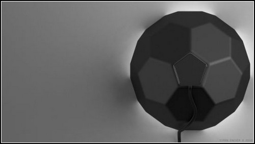 Football shaped lamp от Саймона Эневера (Simon Enever)