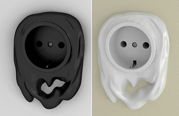 Серия нескучных розеток Funny sockets, полезный и креативный дизайн