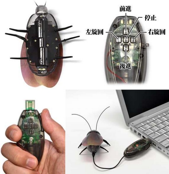 Роботы-тараканы Gokiraji от Trust Technology Japan