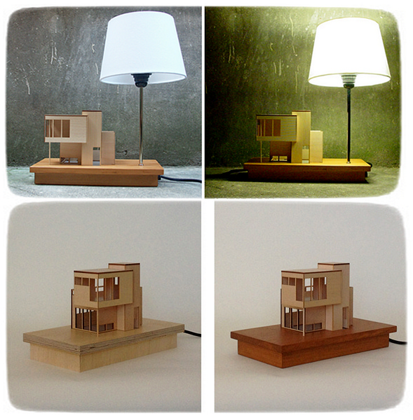 House-Lamp, уютный домашний светильник от Lauren Daley