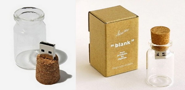 Hum Blank, USB-флешка в мини-бутылочке