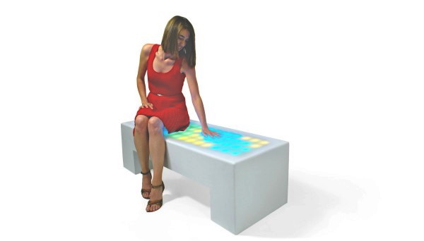 Интерактивная отзывчивая мебель из серии Interactive Light Collection