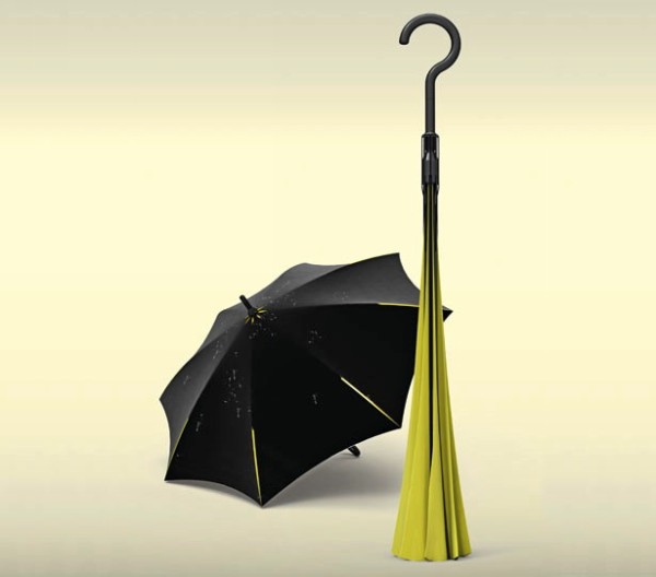 Inverted Umbrella, зонт, который нужно вывернуть наизнанку