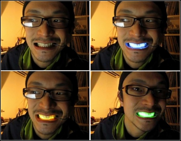 LED in my mouth. Светодиодная улыбка из Японии