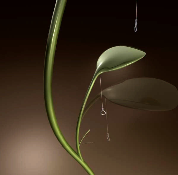 Светильник-растение Leaf Lamp от Sofian Tallal