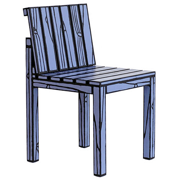 Мультяшные стулья из серии Logo chairs