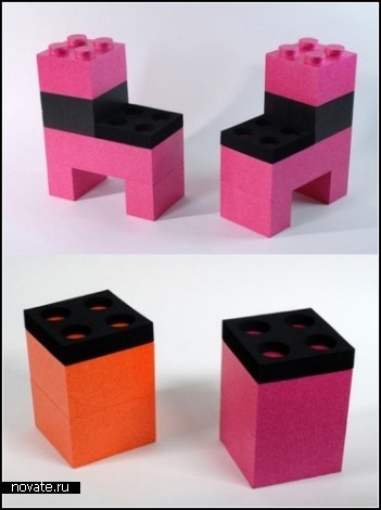 Мебель из кубиков LunaBlocks