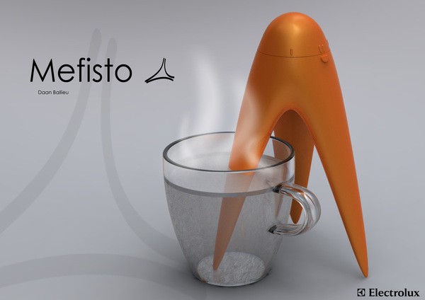 Mefisto kettler, современный и стильный чайник-кипятильник