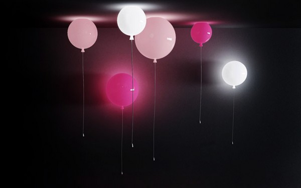Memory Light, светильник в виде воздушного шарика от Бориса Климека (Boris Klimek)