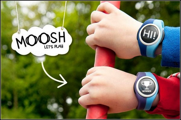 Moosh Watch, концептуальные детские часы для подвижных игр вне интернета