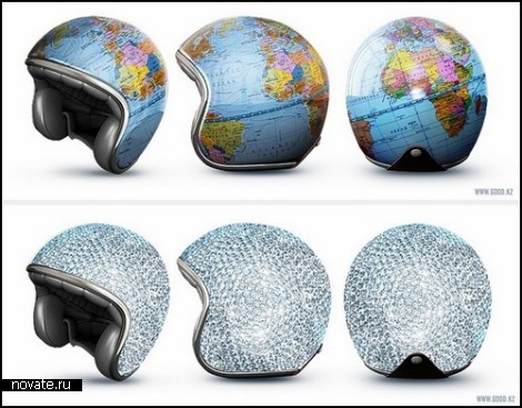Дизайнерские мотоциклетные шлемы от компании GOOD