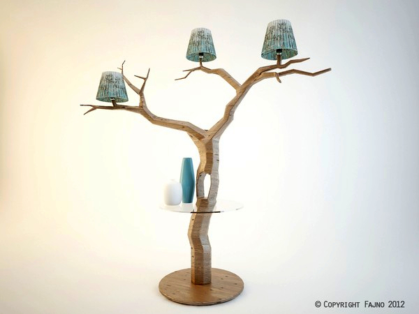 Креативный светильник - ночник In white box- Дух леса