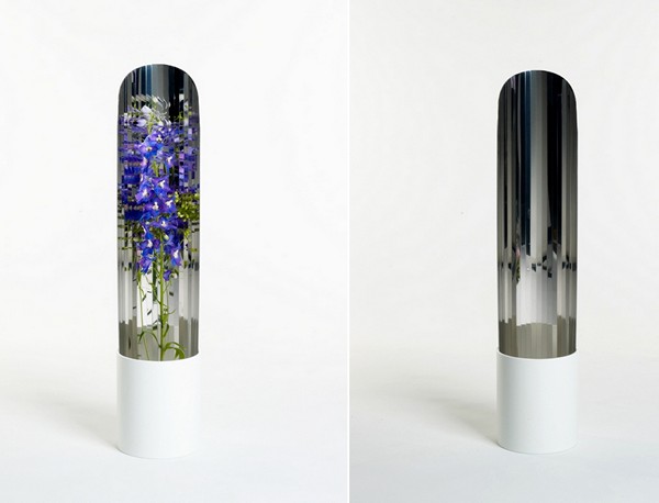 Зеркальные вазы для цветов от Джорджии Занеллато (Giorgia Zanellato)