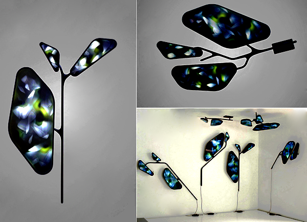 Серия необычных дизайнерских светильников Naturoscopie II