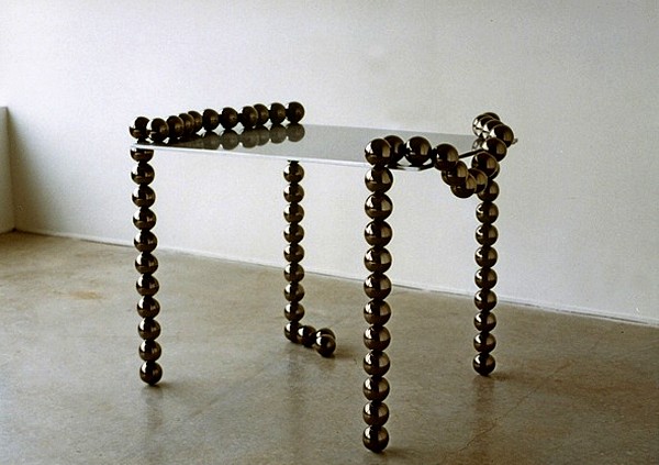 И мебель, и украшение. Журнальный столик Necklace Table  от Mattia Bonetti