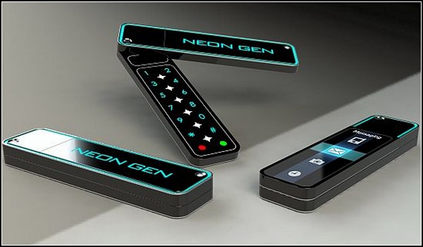 Ротатор Neongen. Телефон из будущего в форм-факторе прошлого