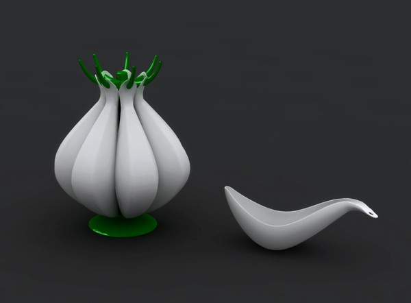Чеснок. Совочки для сыпучих продуктов из серии Garlic & Onion
