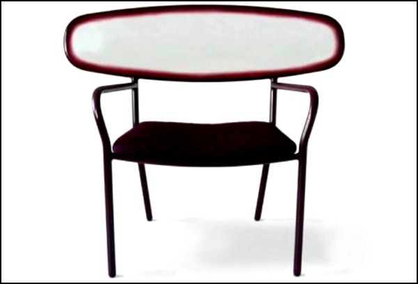 Panorama Chair: стул, декорированный панорамным зеркалом