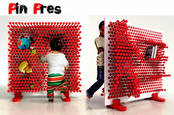 Необычный шкаф Pin Pres. Игровая мебель для детской комнаты