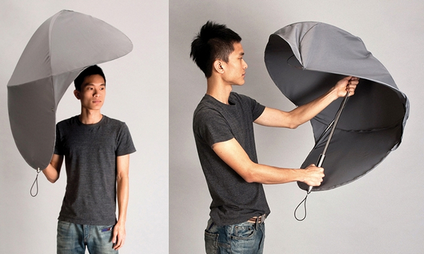 Спасительный зонт-щит Rain Shield от Lin Min-Wei и Liu Li-Hsiang