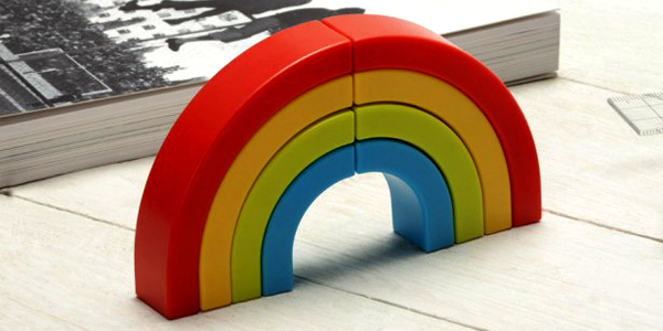 Маркеры-радуга. Rainbow Highlighter Pens от Ototo Design