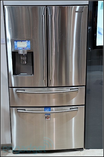 Samsung RF3289, холодильник со встроенным компьютером