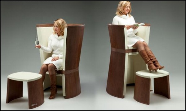 SandClock Chair. Кресло-перевертыш для работы и отдыха