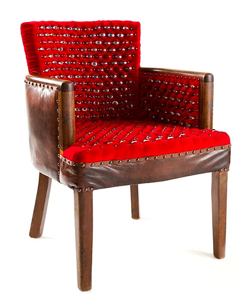 Странное глазастое кресло Scopophilia Chair