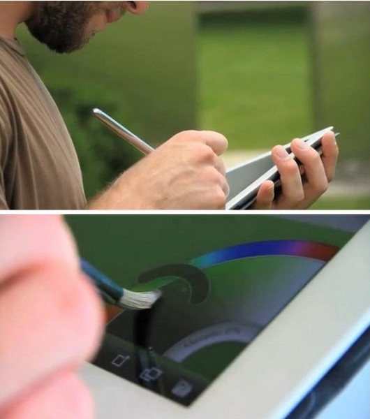 Sensu Brush, электронная кисть для рисования на планшетах вроде iPad