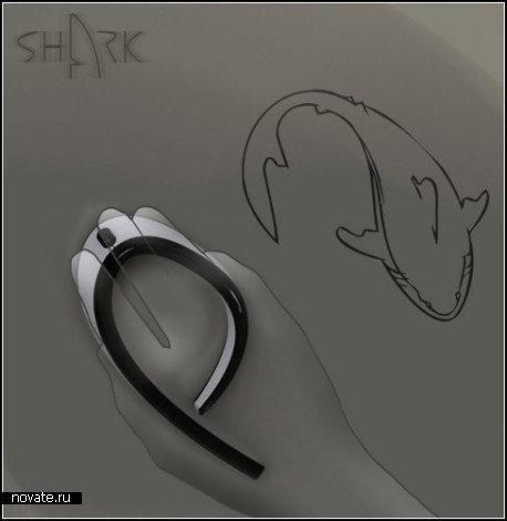 Концептуальная Shark mouse