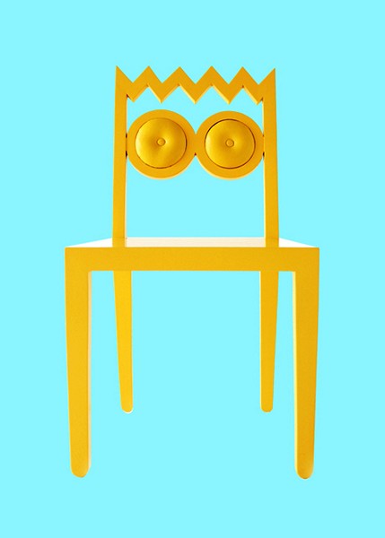 Семейство необычных стульев Simpsons Chair Set