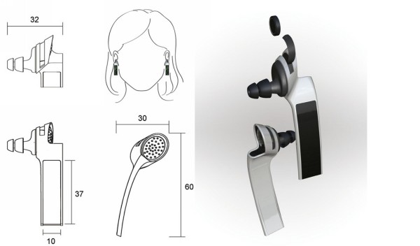 Концепт SoundsGood: стильный слуховой аппарат от Tang Peiqi