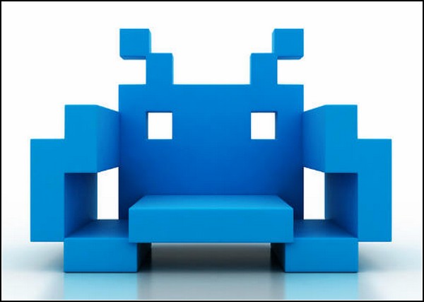 Стулья-космические захватчики Space invaders chairs
