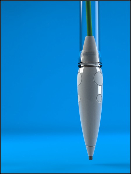 Ручка-росток Sprout pen. Концепт Игоря Лобанова