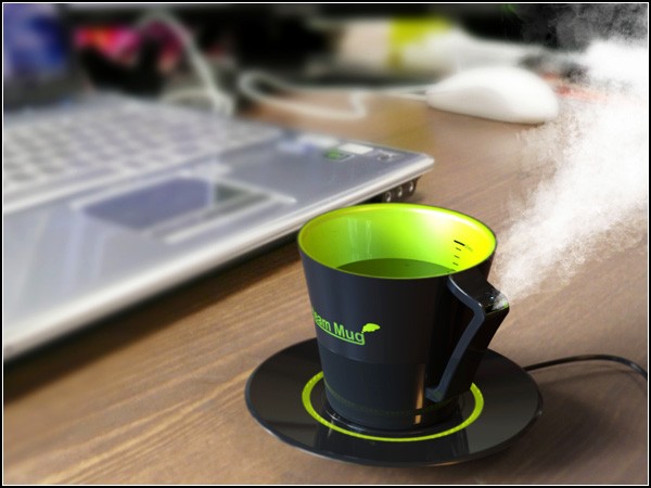 Чашка-увлажнитель воздуха Steam Mug. Концепт
